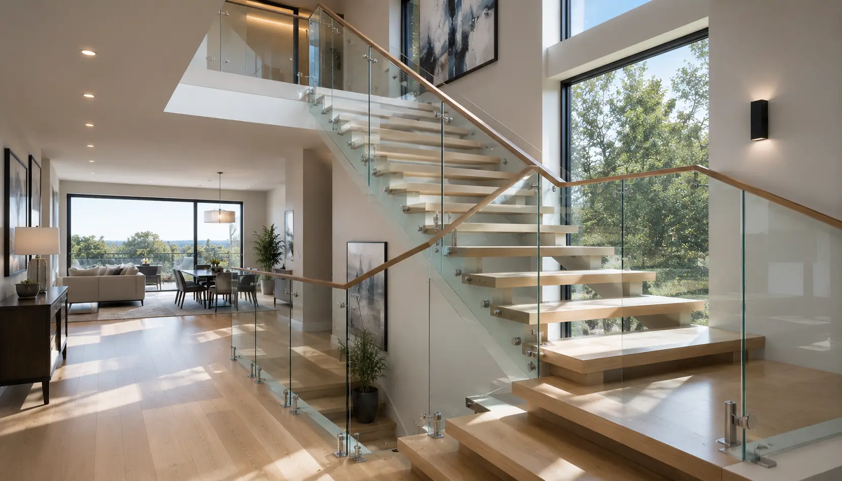 Glass railing